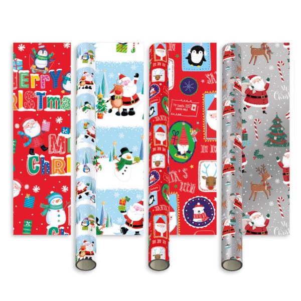 Christmas 4m Wrap Santa & Friends