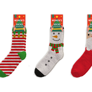 Ladies Cosy Christmas Socks