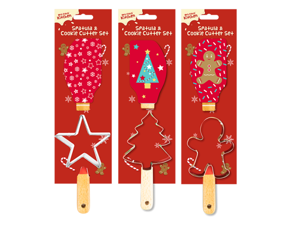 Spatula & Cookie Cutter Set