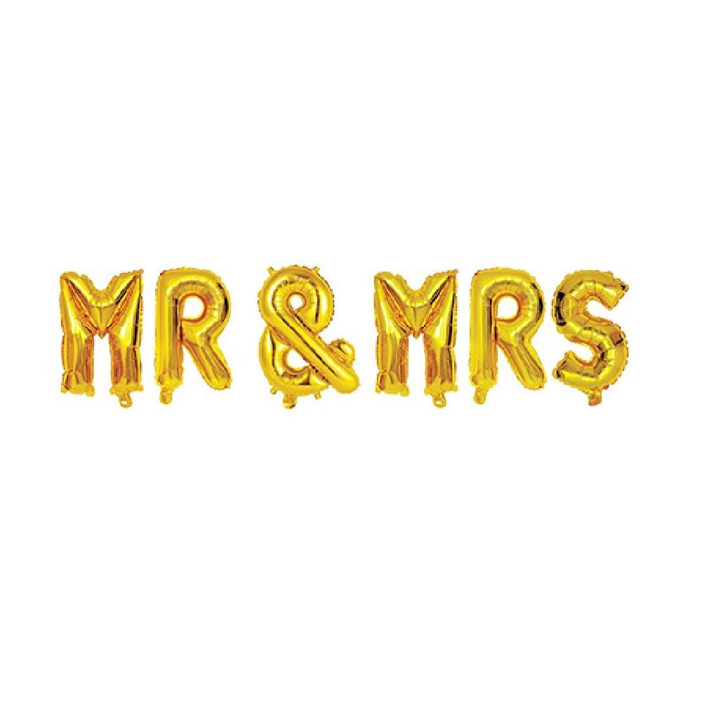 Mr & Mrs |  Foil Balloons