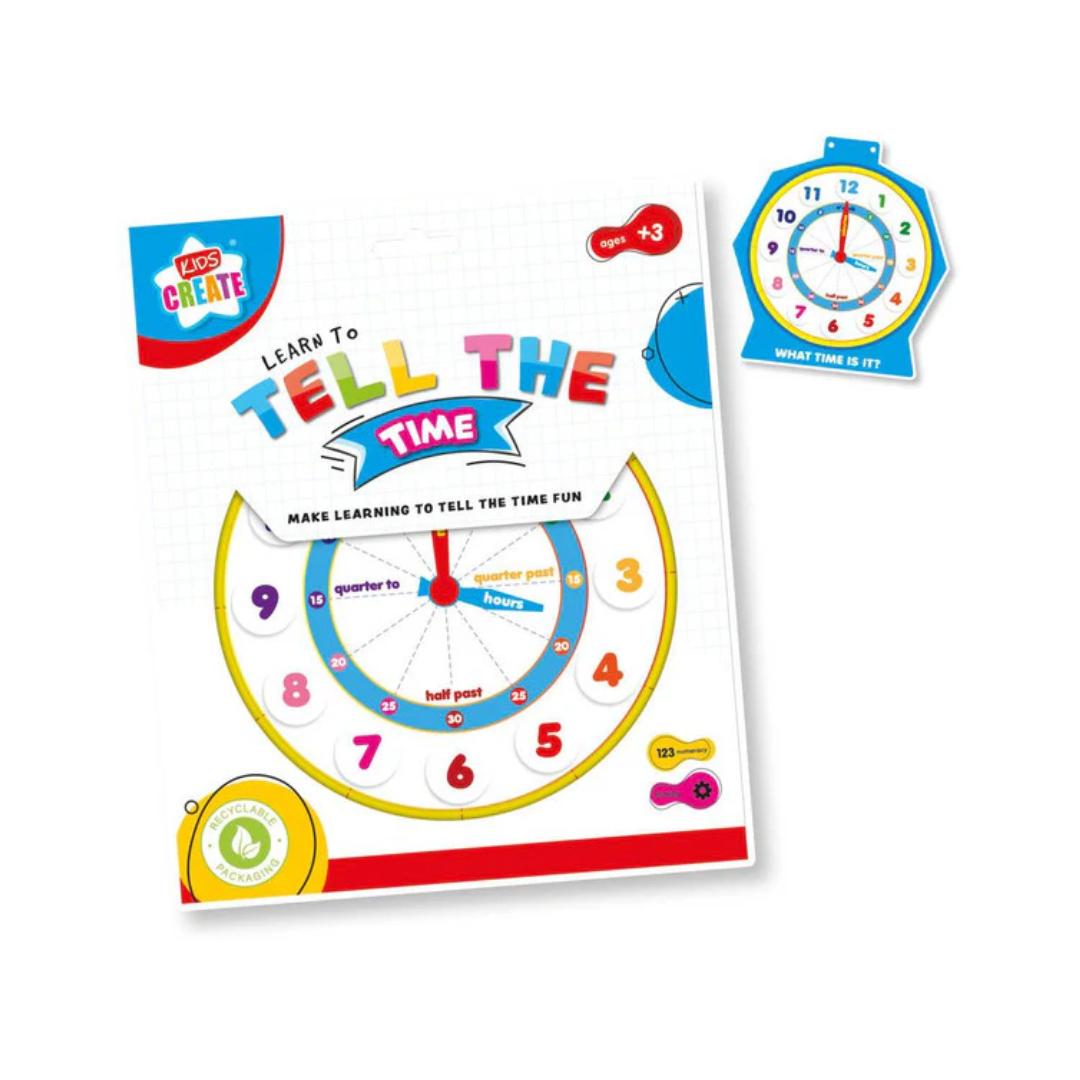 Learn To Tell The Time Clock
