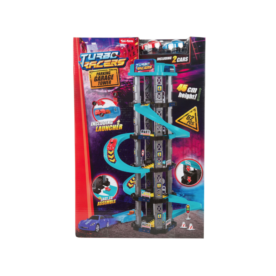 Turbo Racers Parking Garage Tower
