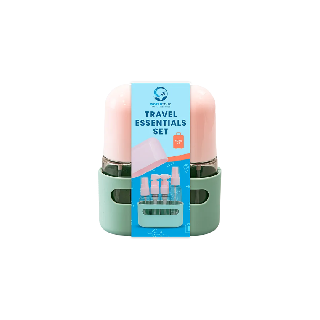 Travel Essentials Set | 4Pcs