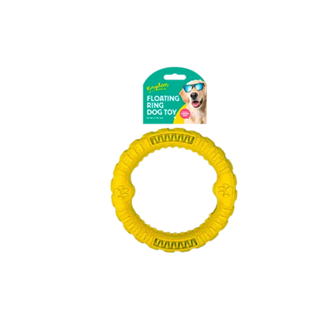 Floating Ring Dog Toy
