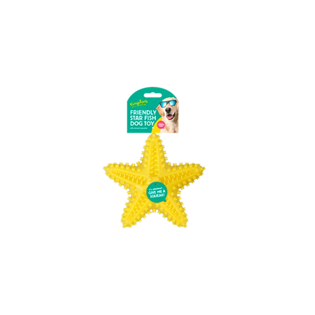 Star Fish Dog Toy