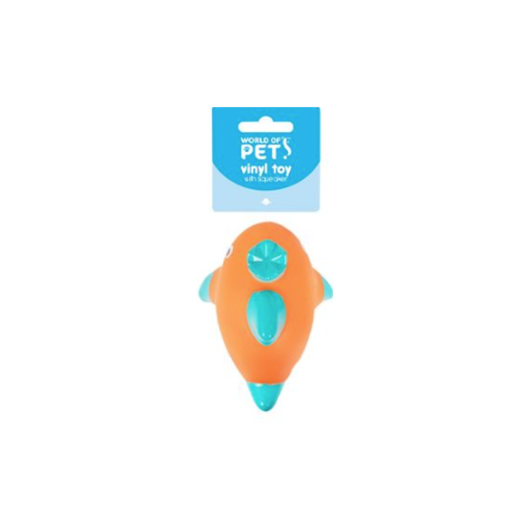 Sea Animal Vinyl Dog Toy