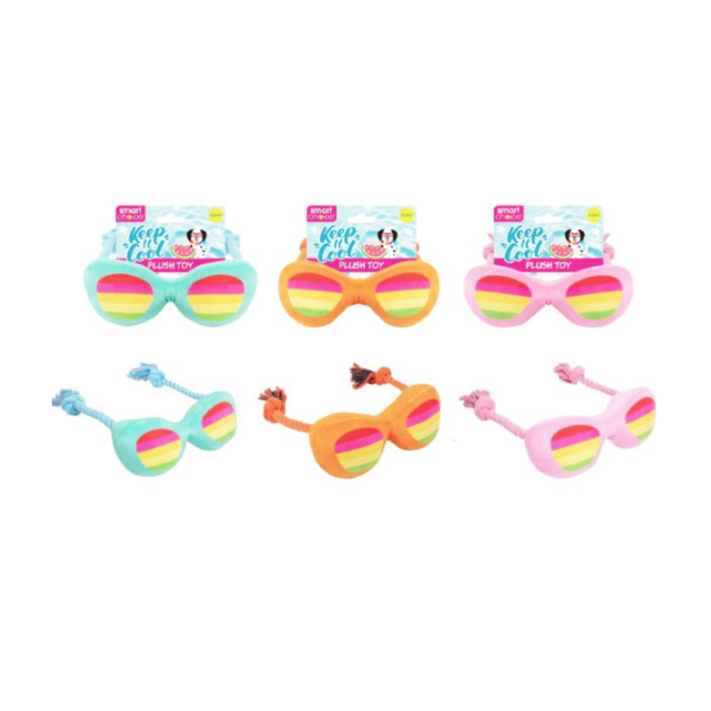 Dog Glasses Plush Toy