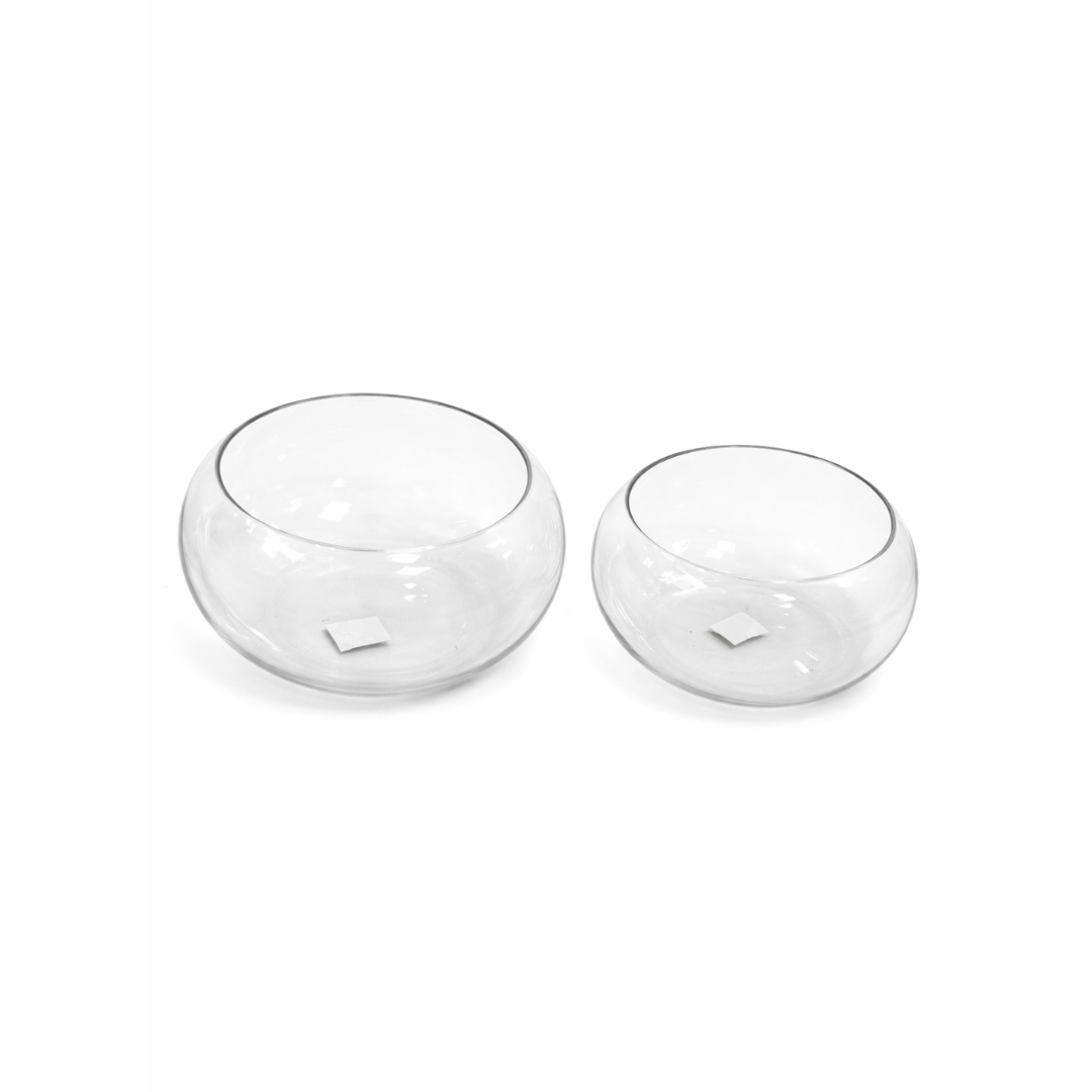 Fish Bowl Glass Vase