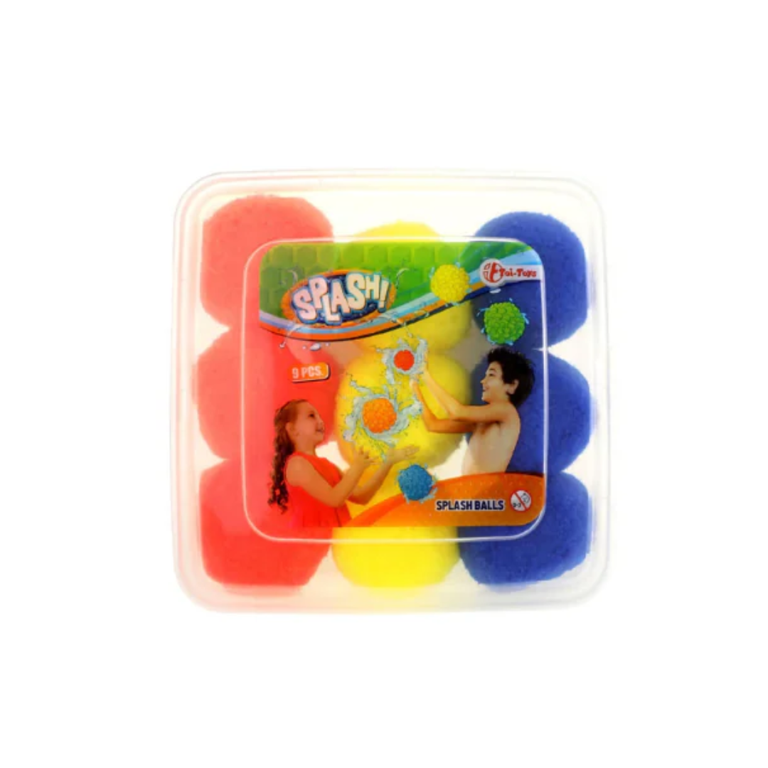 Splash! Super Splash Balls | 9 Pcs