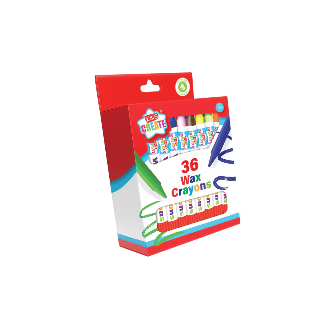 Wax Crayons | Box of 36