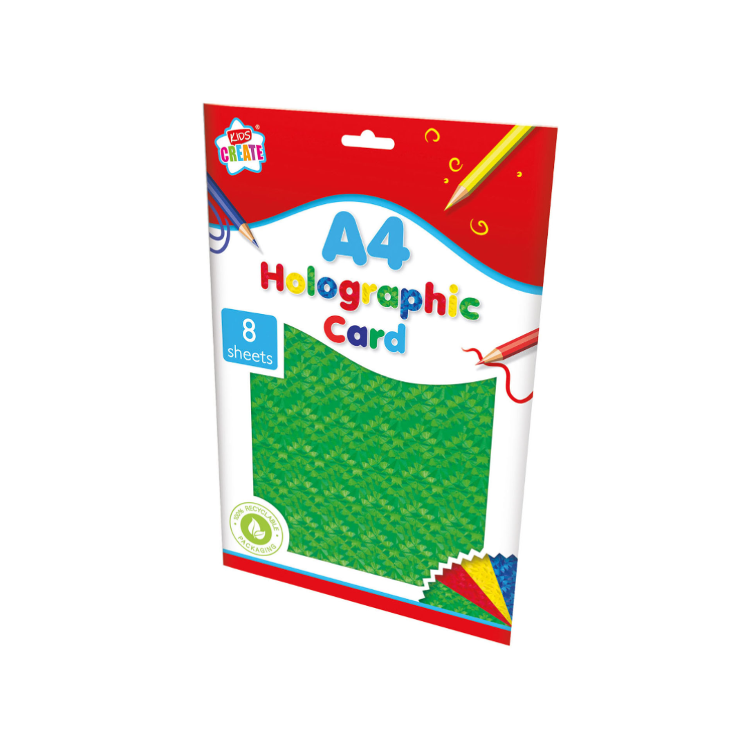 A4 Holographic Card | 8 Sheets