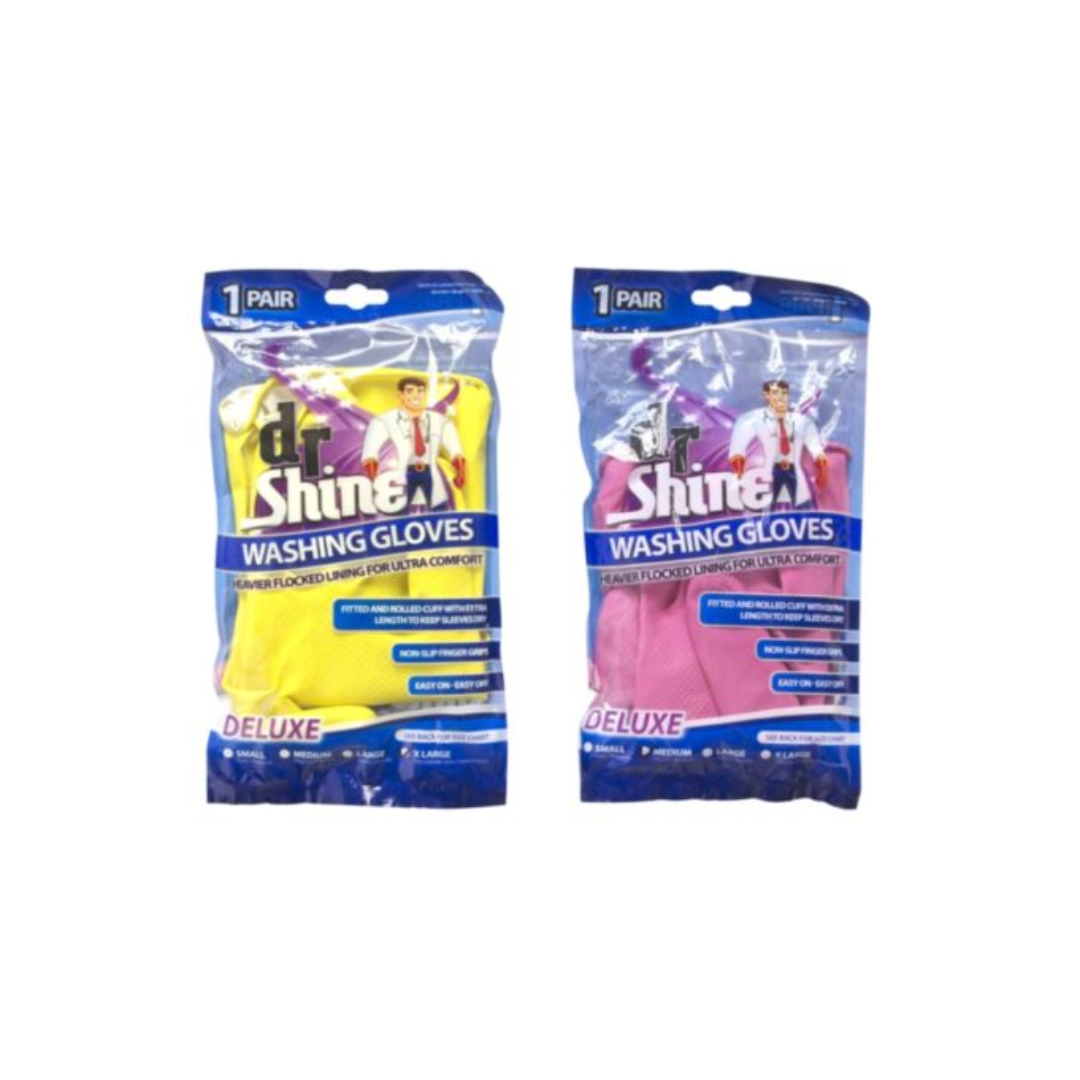 Dr Shine Rubber Washing Gloves | 1 Pair