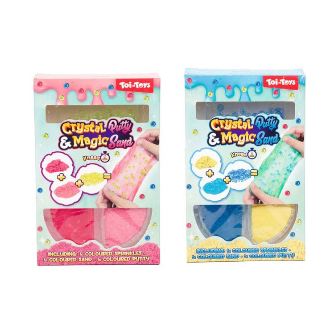 Toi-Toys | Crystal Putty & Magic Sand
