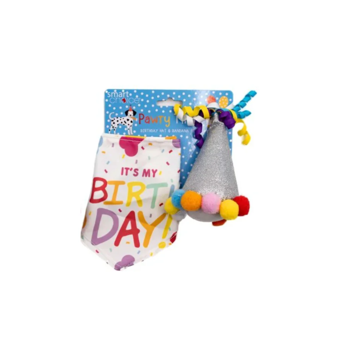 Birthday Bandana & Party Hat