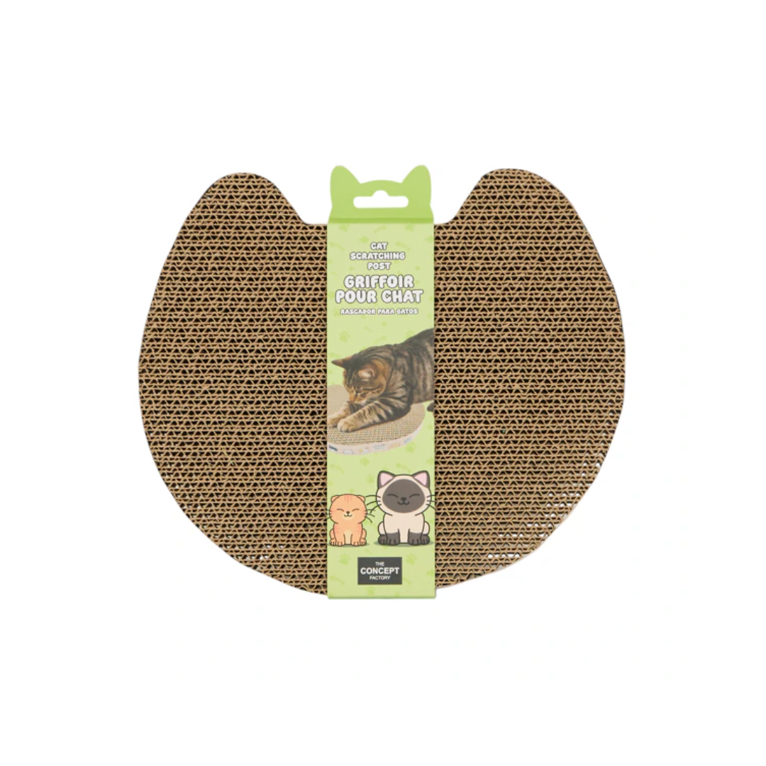 Flat Cat Scratching Post | Cat Head Design