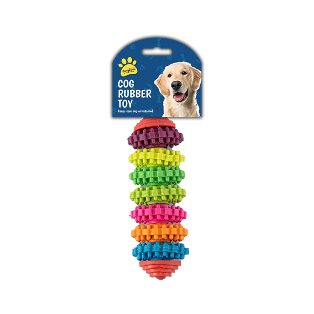 Cog Rubber Pet Toy