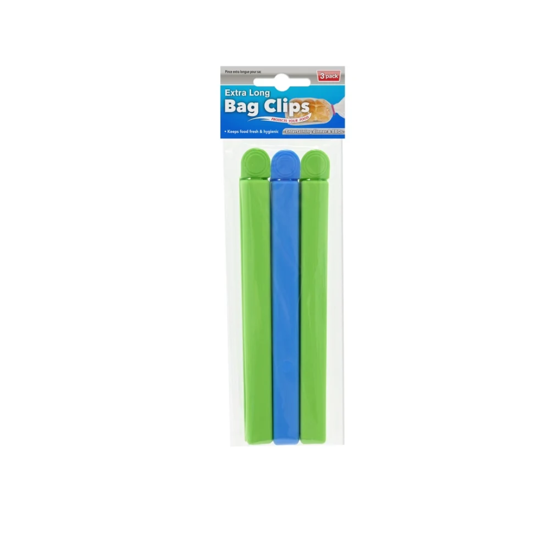 Extra Long Bag Clips | 3Pcs