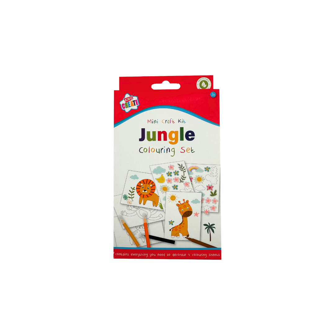 Jungle Design Colouring Set
