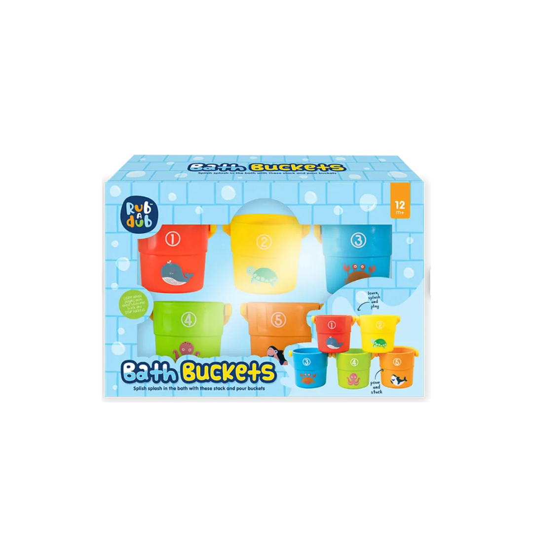 Bath Buckets | 5 Pcs
