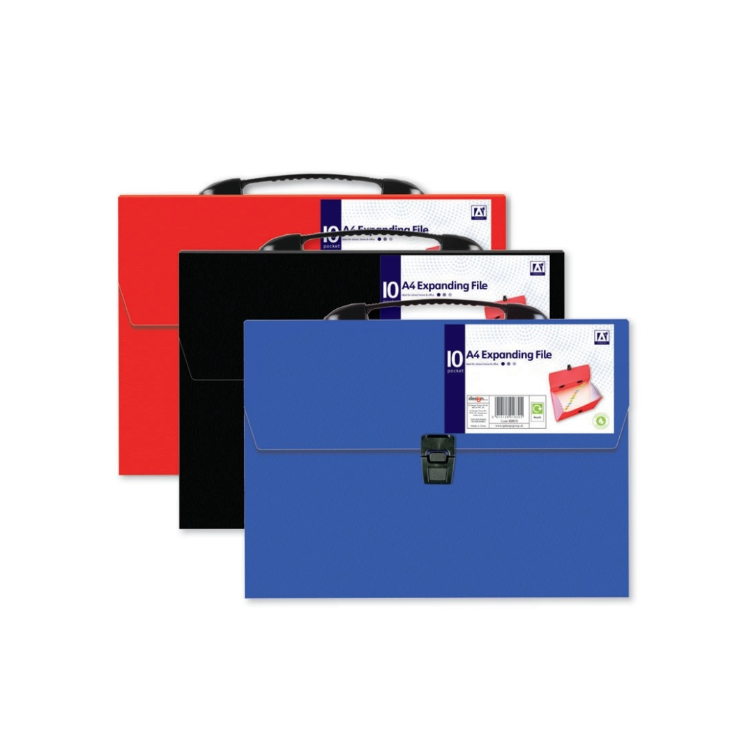 A4 Expanding File
