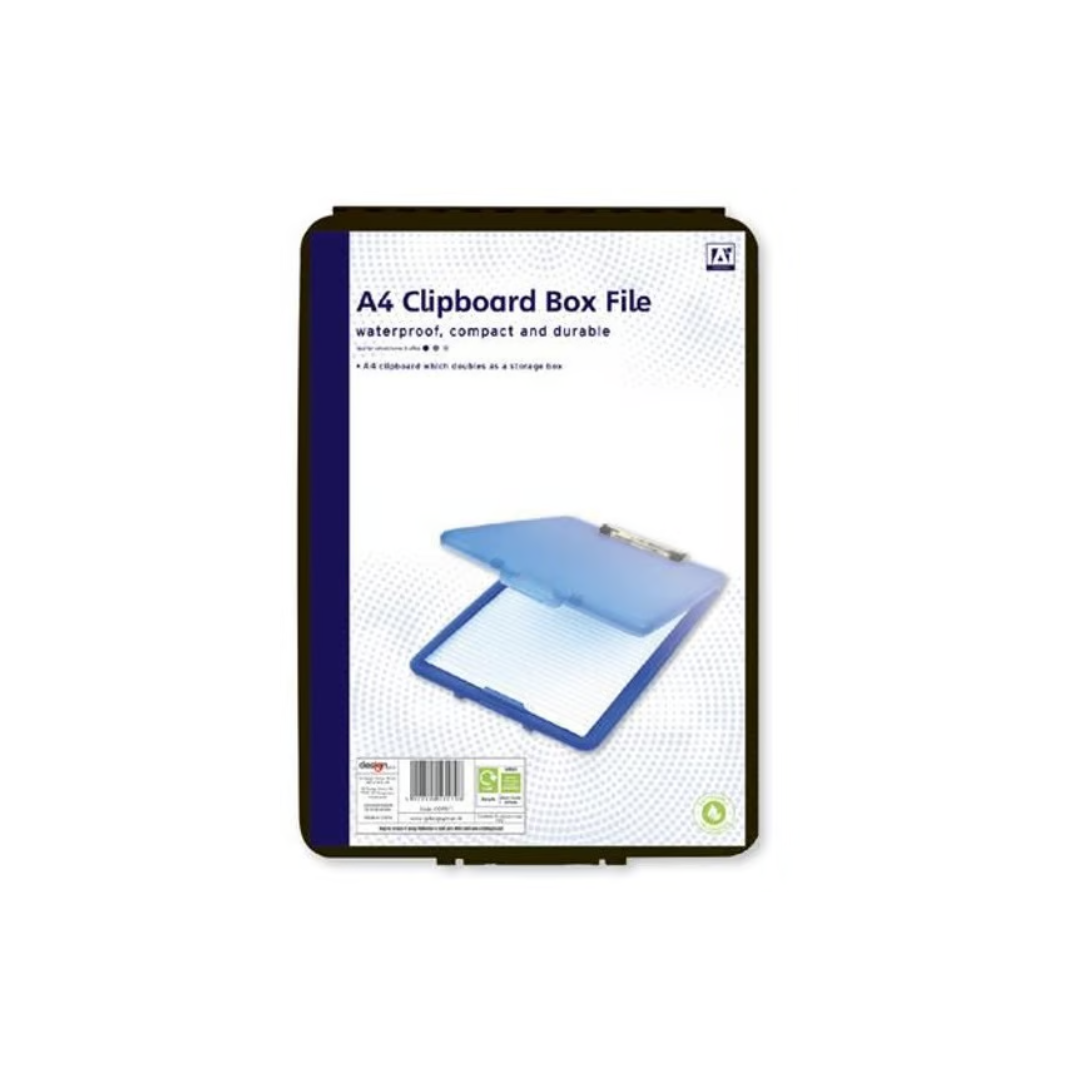 A4 Clipboard Box File