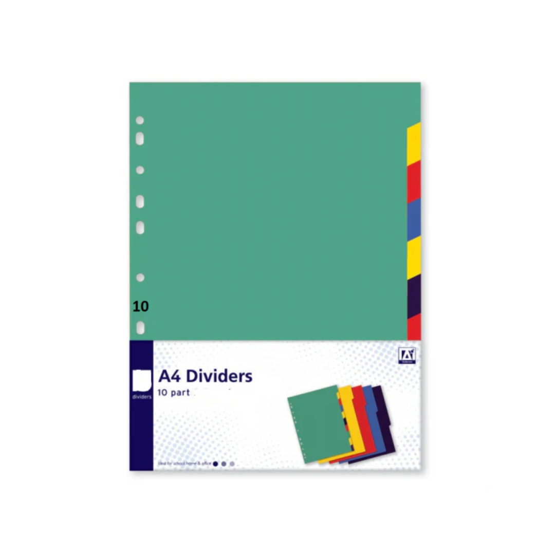A4 Dividers | Pack of 10