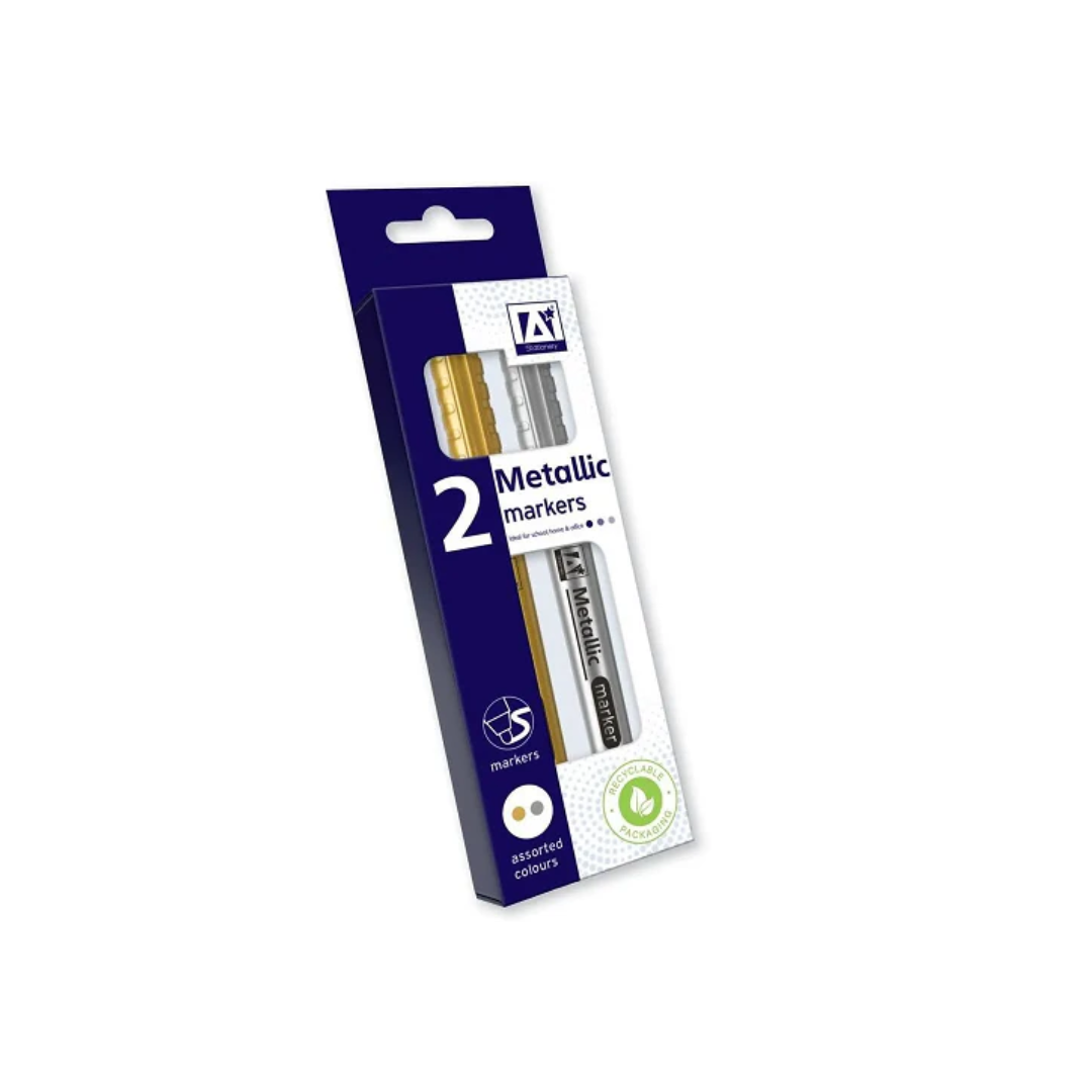 Metallic Markers | Pack of 2