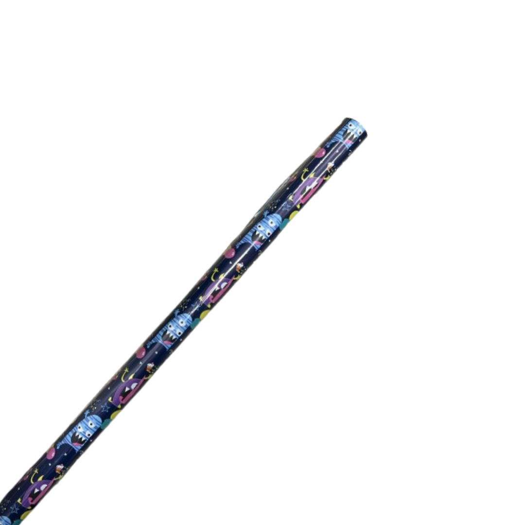 Kids Monster Party Gift Wrap | 3Mx69cm