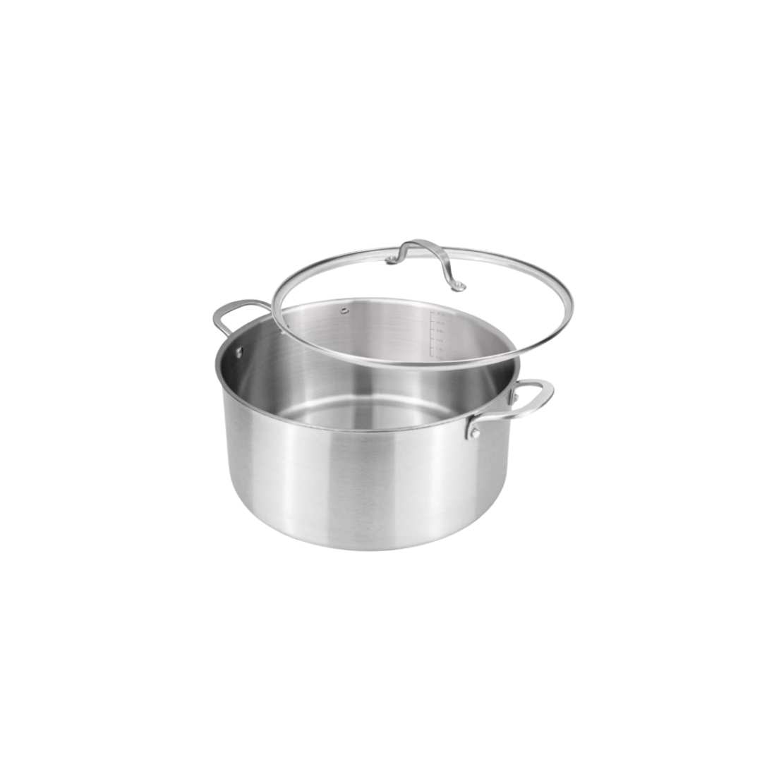 Sauce Pot  With  Glass Lid | 22CM
