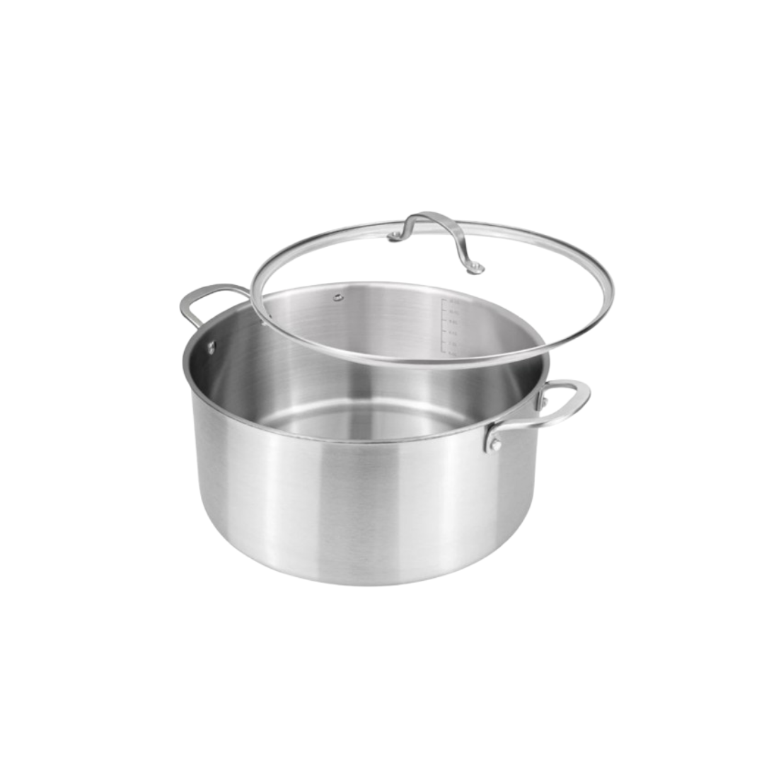 Sauce Pot With Glass Lid | 24CM