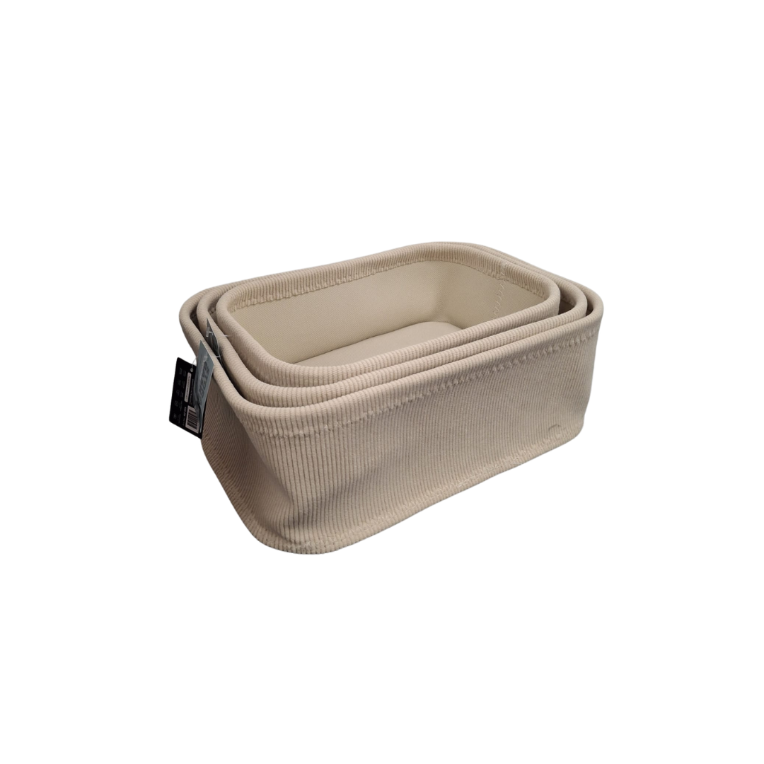 Storage Baskets Beige | Set of 3