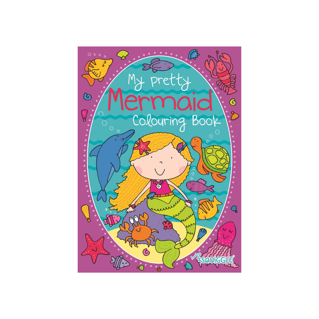 My Pretty Mermaid Colouring Book | 36Pgs