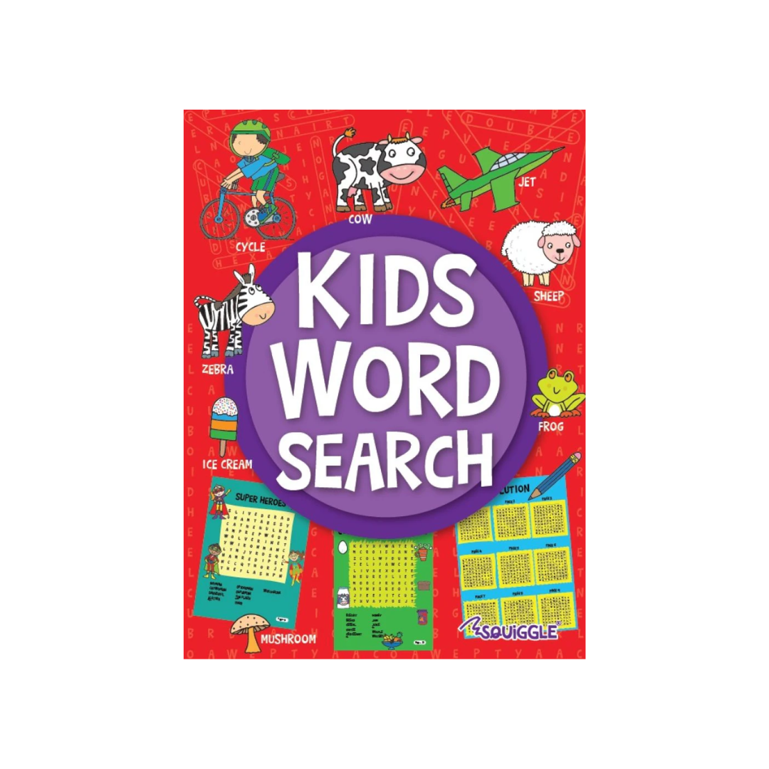 Kids Word Search Book