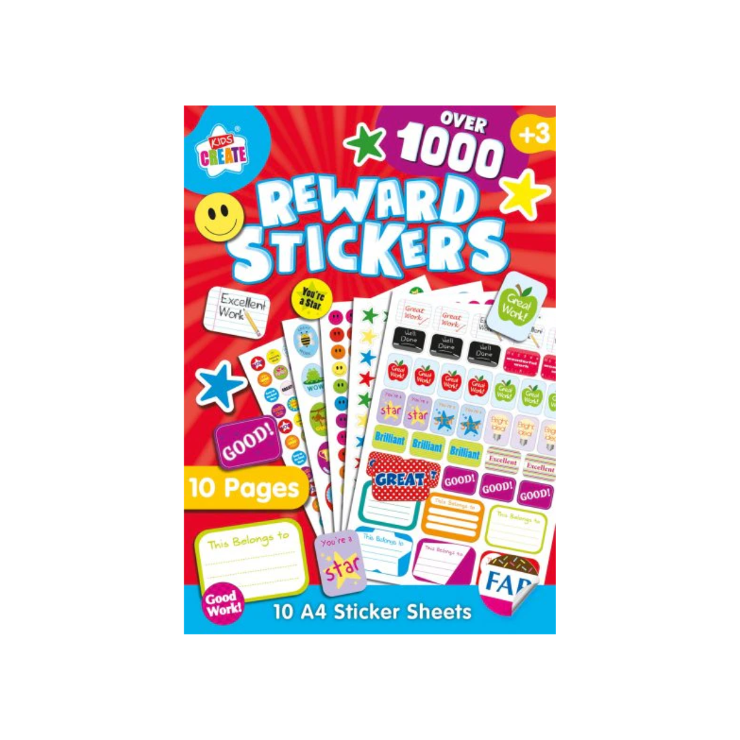 A4 Reward Stickers | 1000+