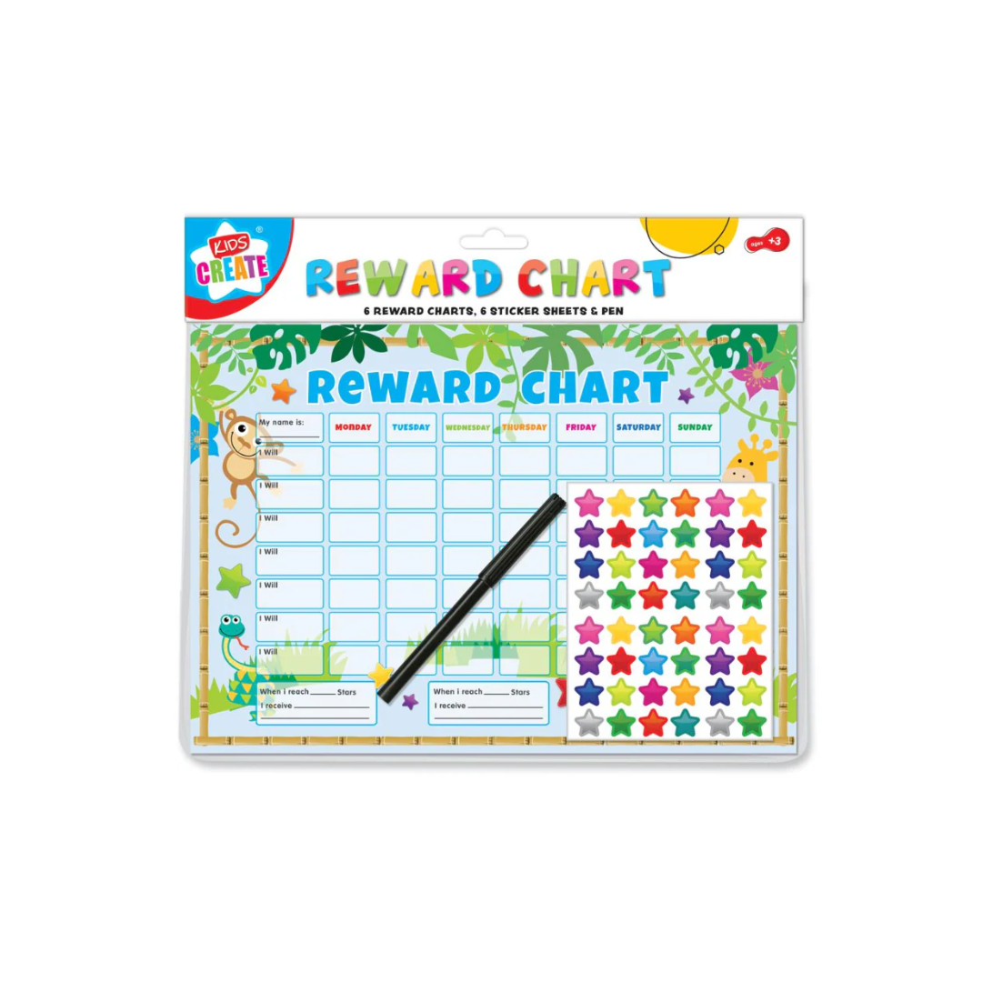 Jungle Theme Children's Reward Charts