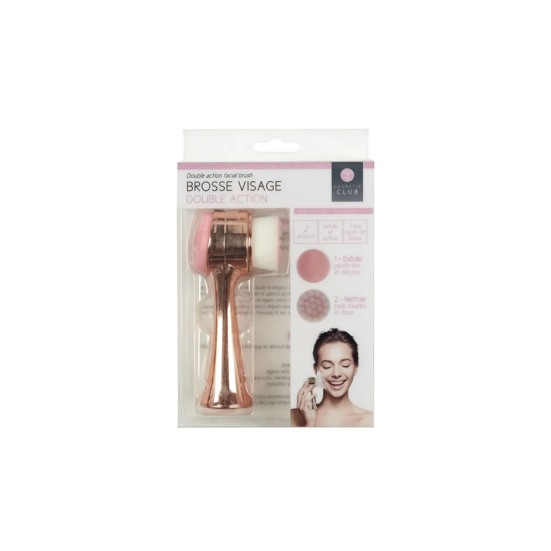 Double Action Facial Brush | 2-in-1