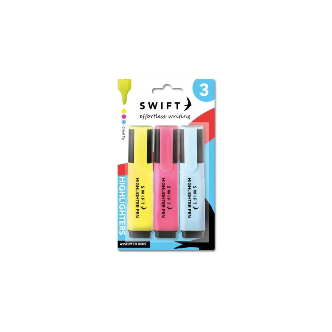 Colour Highlighters | Pack of 3