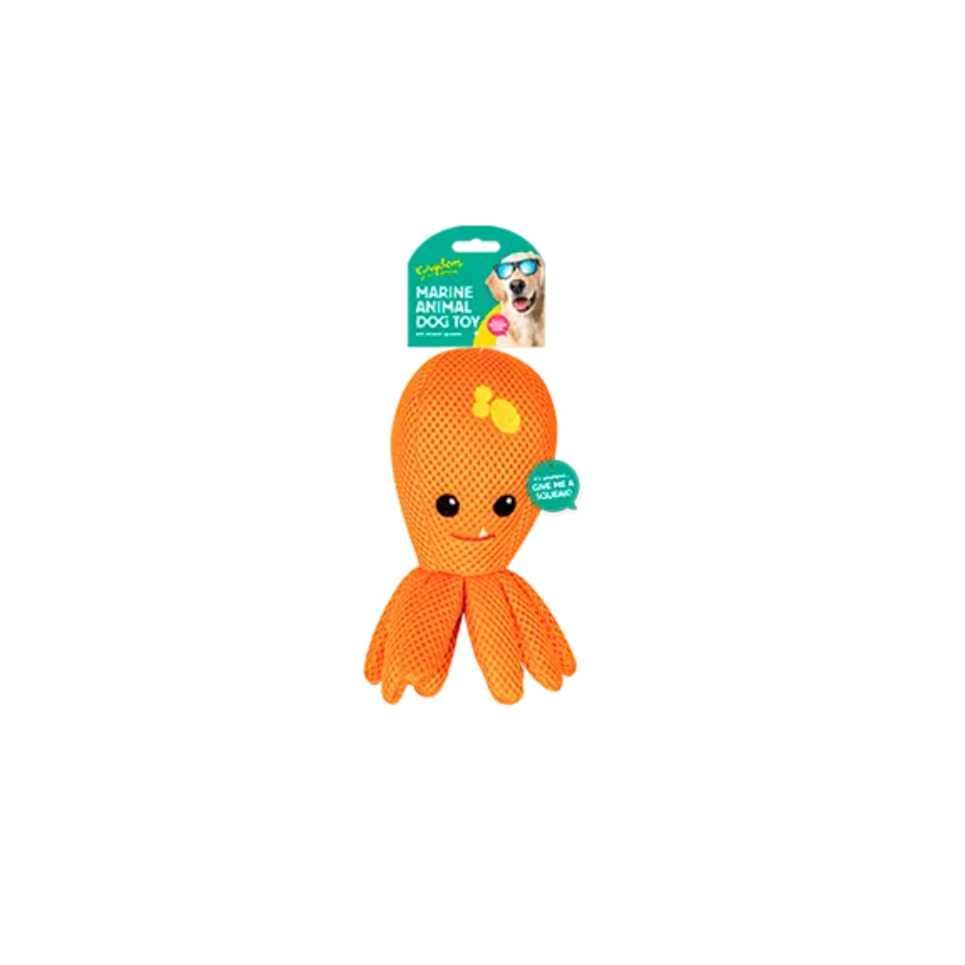 Marine Animal Plush Dog Toy
