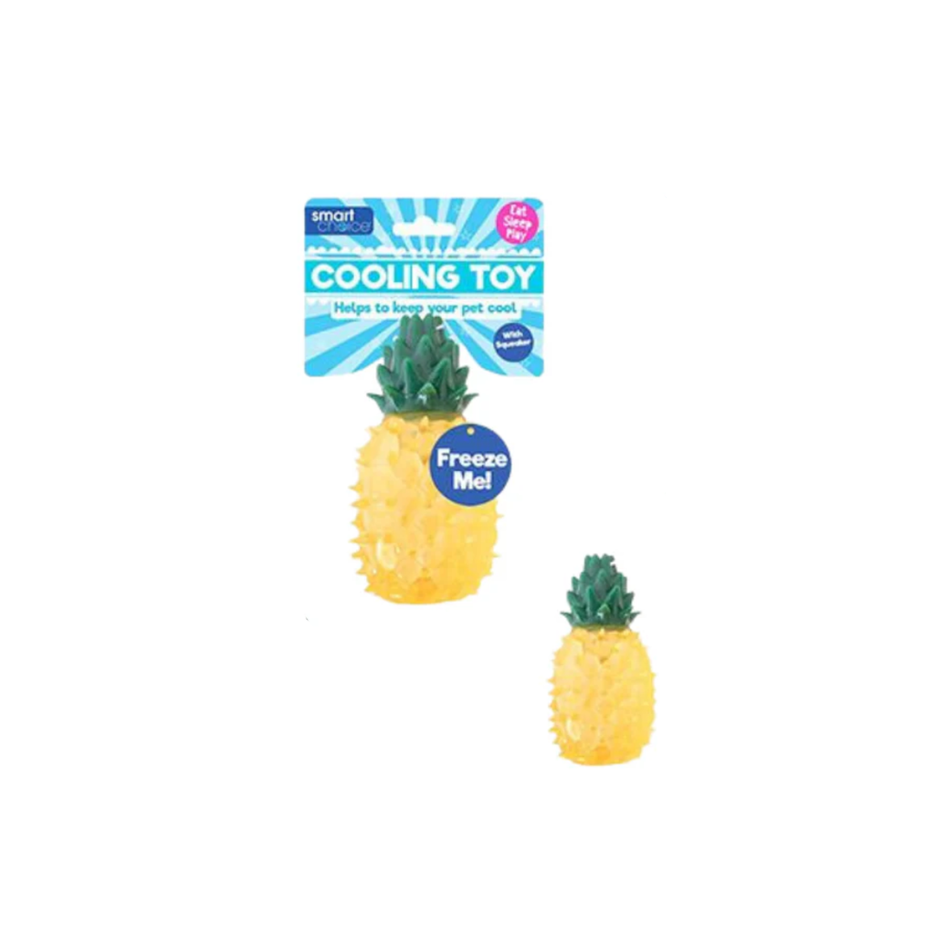 Summer Cooling Fruit Rubber Dog Toy