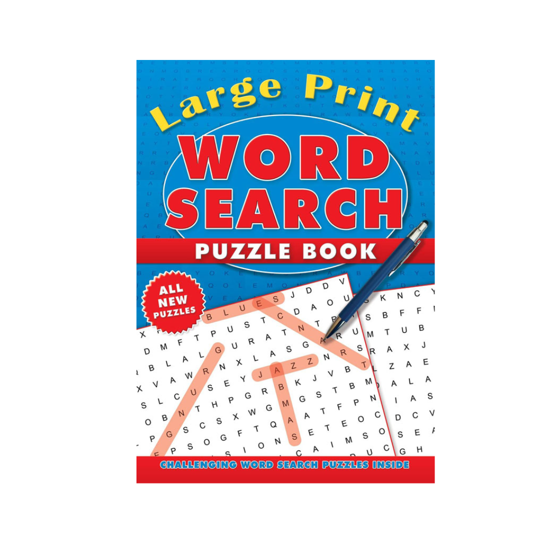 Large Print Word Search Puzzle Book