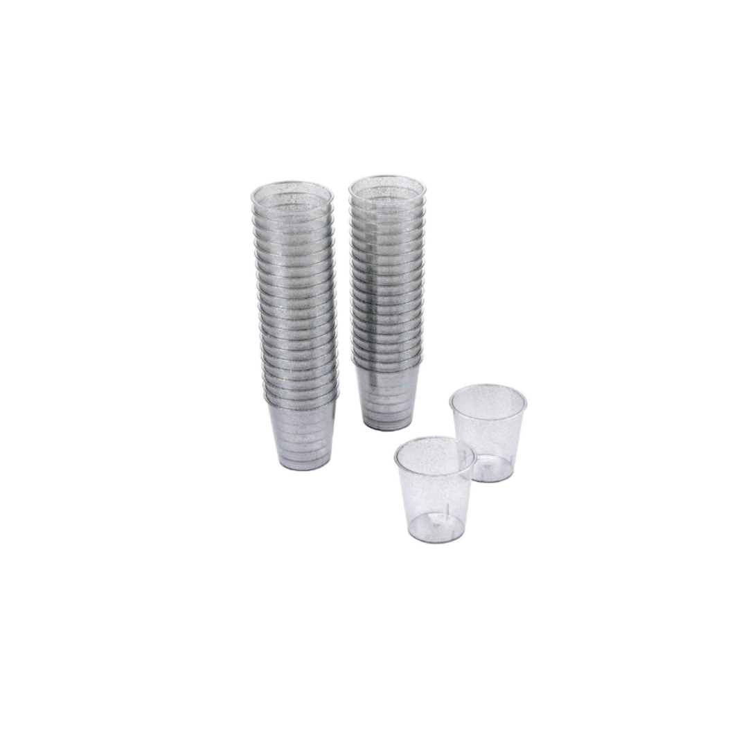 Set of 40 Reusable Shot Glasses