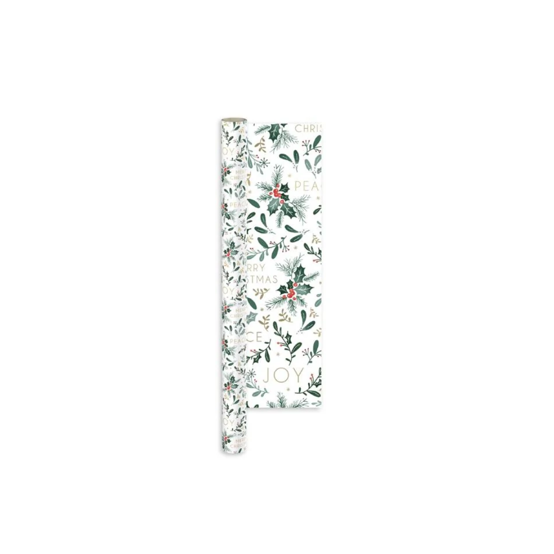 Mistletoe Christmas Wrapping Paper  | 7M