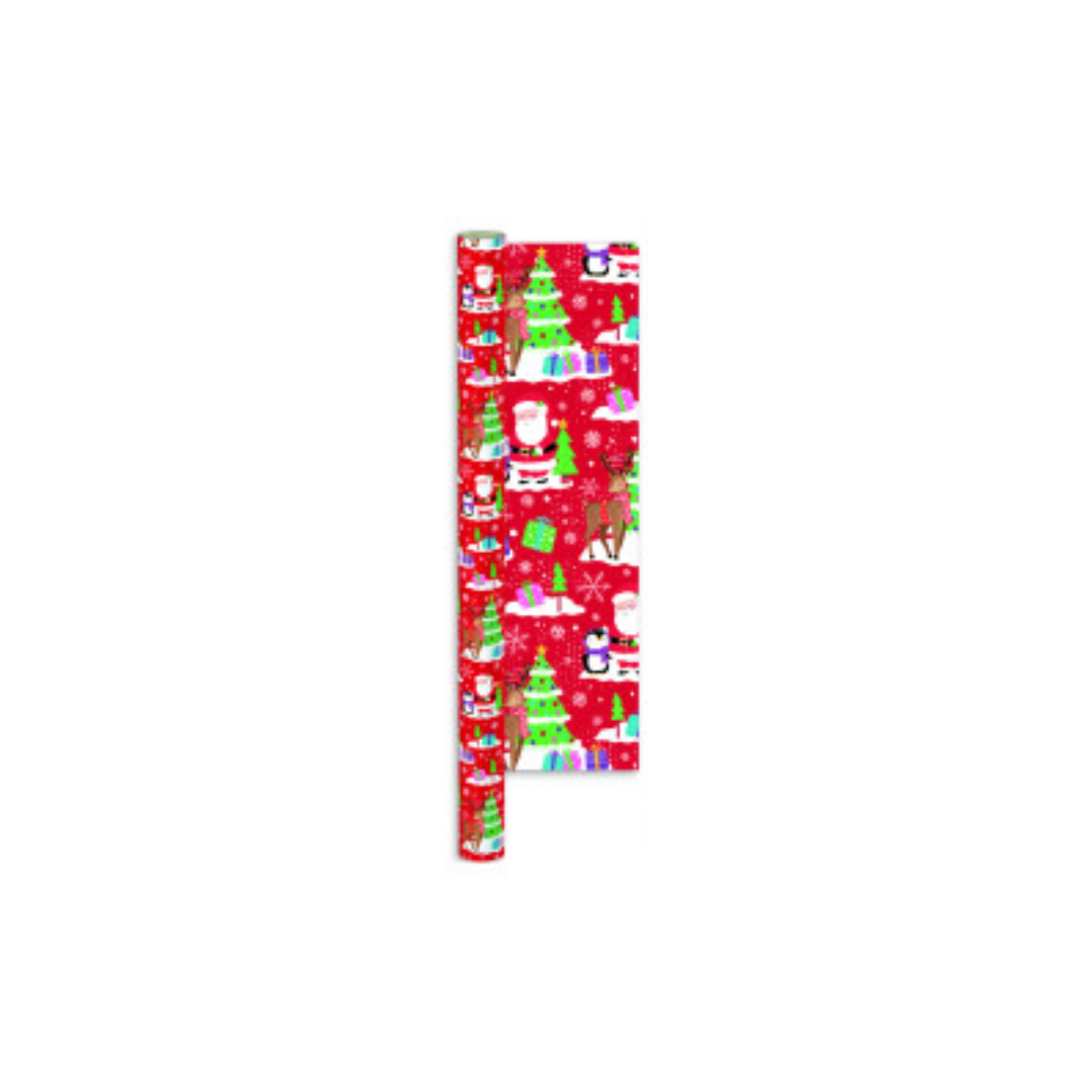 Cute Trees & Characters Gift Wrapping Paper  | 7M