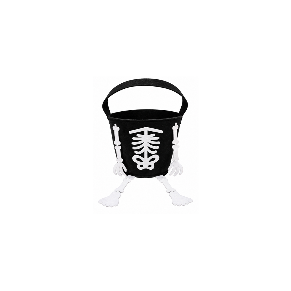 Halloween Felt Buckets With Dangly Legs