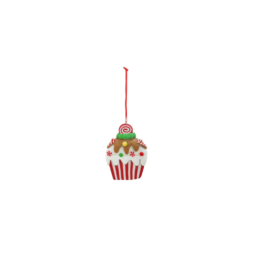 Christmas Hanging Cupcake Decoration | 9CM