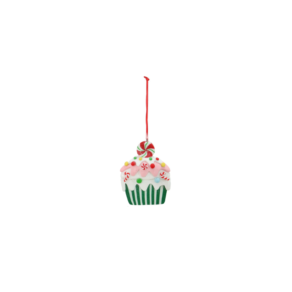 Christmas Hanging Cupcake Decoration | 9CM