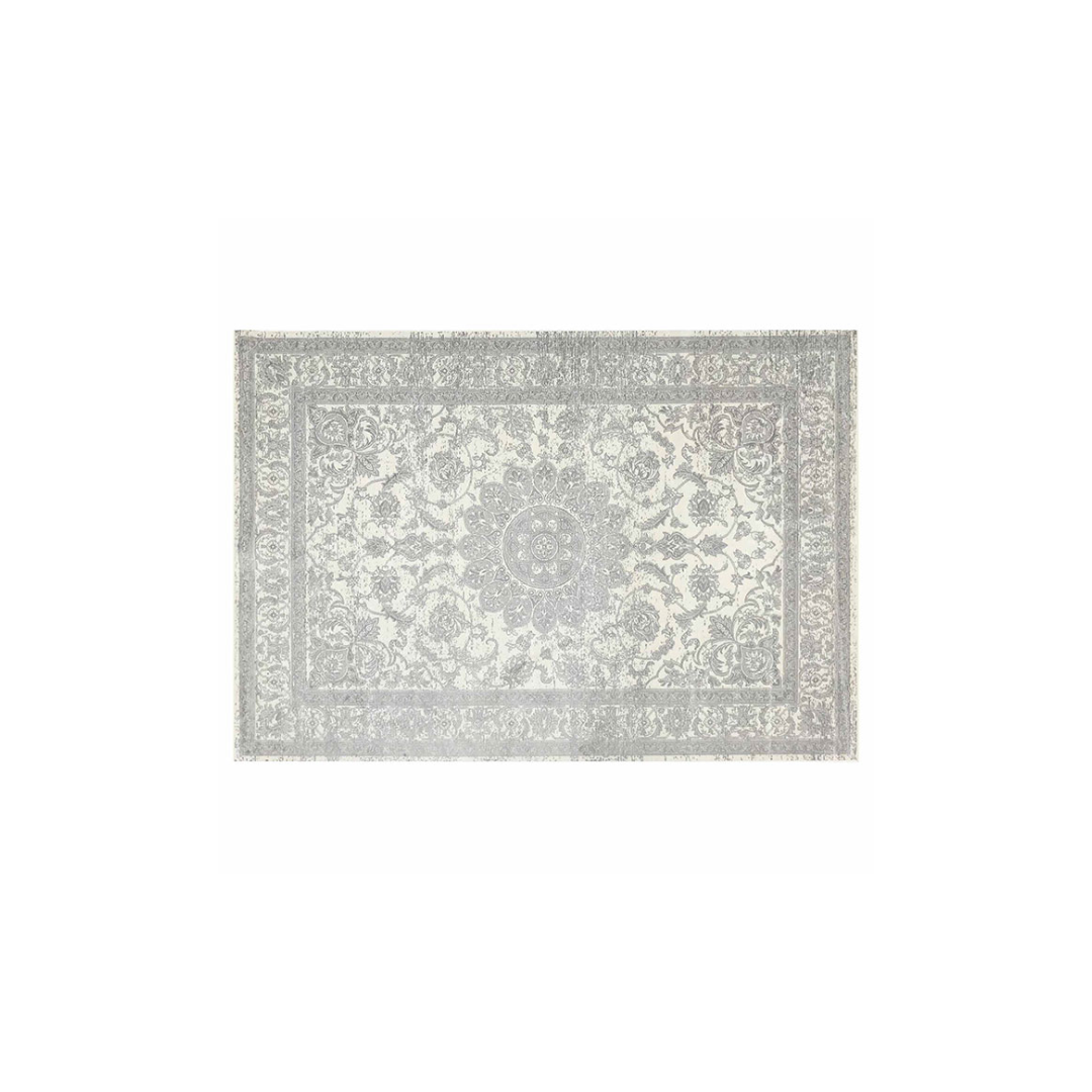 Grey & Beige Persian Style Carpet | 68X110CM