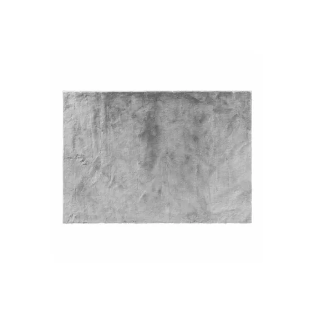 Grey Imitation Fur Carpet | 120X170CM