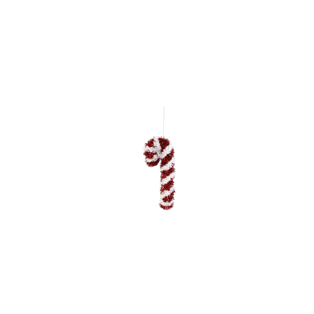 Mini Candy Cane Hanging Tinsel