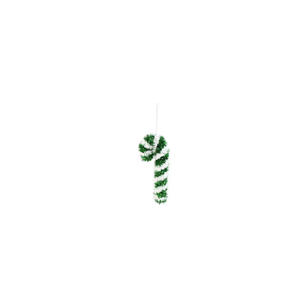 Mini Candy Cane Hanging Tinsel